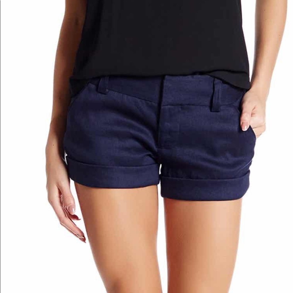 Navy blue shorts